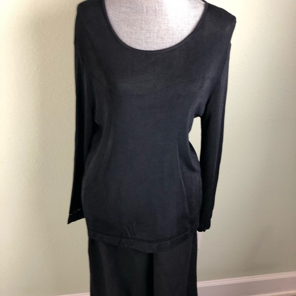 Vintage gaston jaunet black sweater 1960's-1970’s - Picture 16 of 16